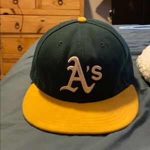 Oakland Athletics fitted hat